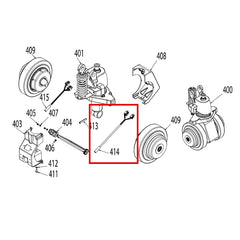 Pramac Agile Right Traction Motor Board Cable S000038012