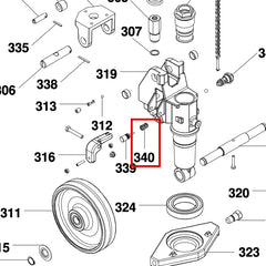 Pramac Release Valve Spring 13x25mm S000003900