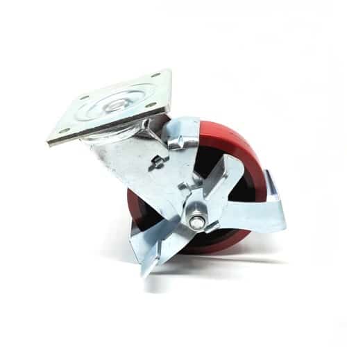 TF30 Scissor Lift Table Brake Castor Assembly PalletTruckParts tf30-scissor-lift-table-brake-castor-assembly-pallettruckparts