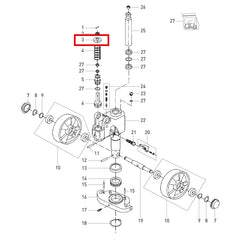 Total Lifter TRP0004 Pressure Return Spring Cap